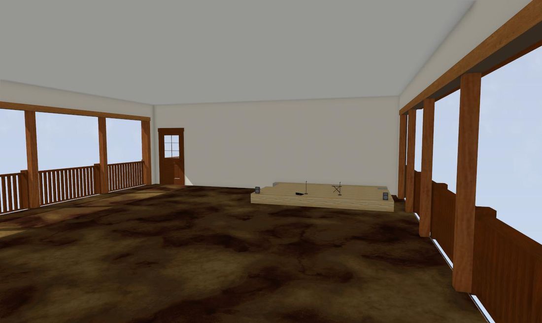 Third view of the second-floor outdoor space