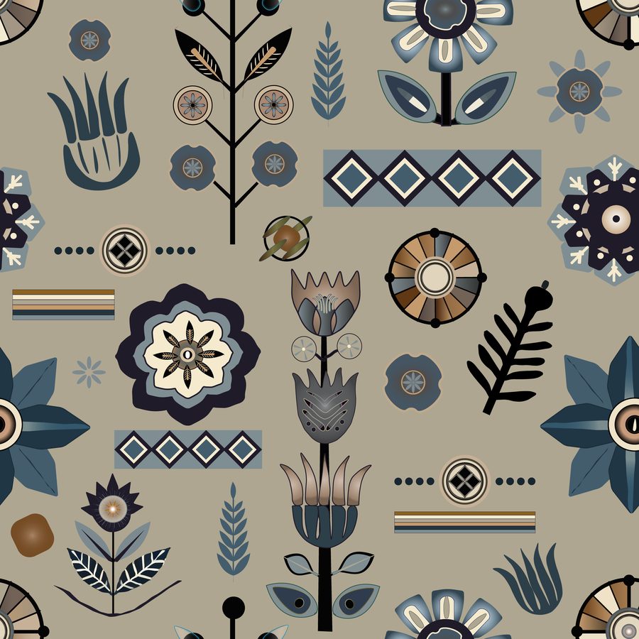 Original surface pattern design, sample 3