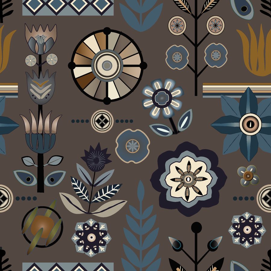 Original surface pattern design, sample 4